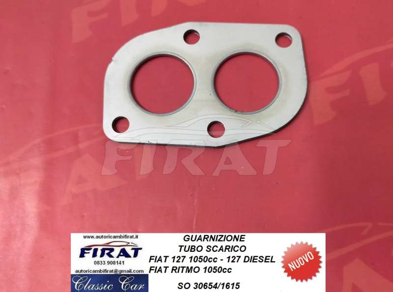 GUARNIZIONE TUBO SCARICO FIAT 127 1050 (30654/1615)